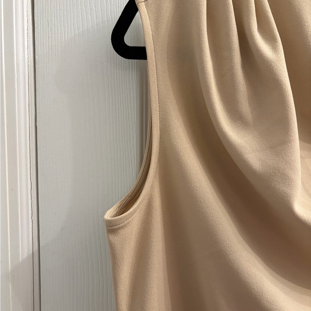 Ann Taylor Draped Neck Sleeveless Top - Picture 3 of 6
